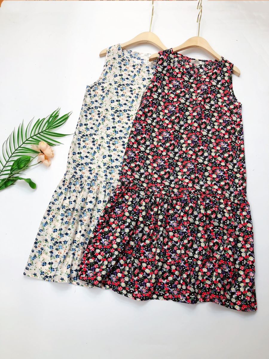Đầm Suông Form Rộng Váy Dáng Dài Tay Cánh Dơi Họa Tiết Chuột Protec Chất  Thun Cotton Hàng VNXK  Shopee Việt Nam